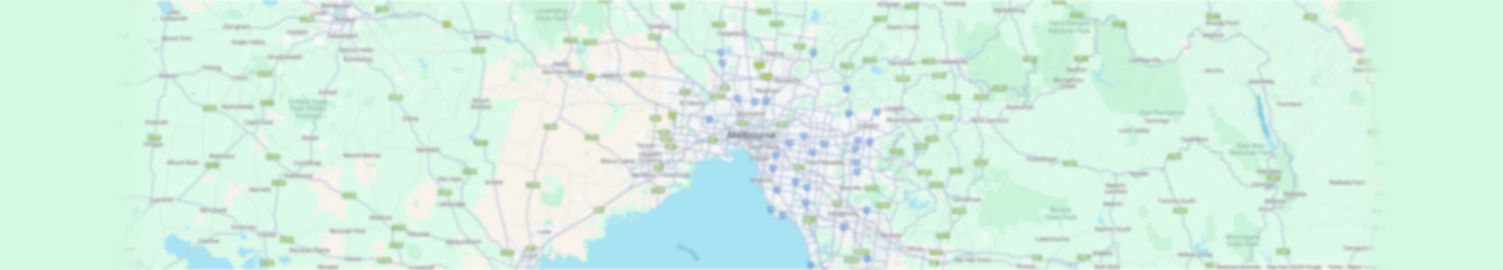 Static map of Victoria